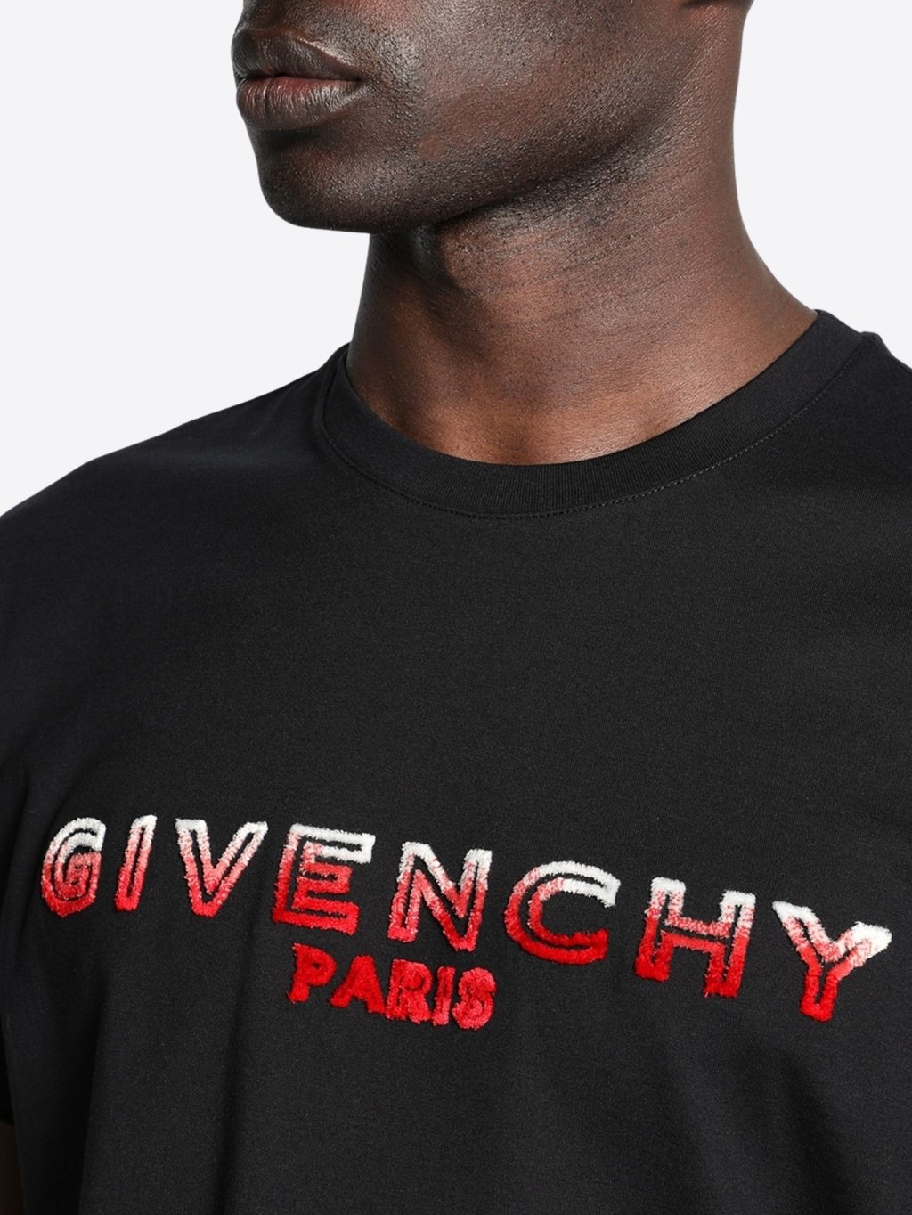 GIVENCHY Flocked Logo tričko Veľkosť: XL – Obrázok 4
