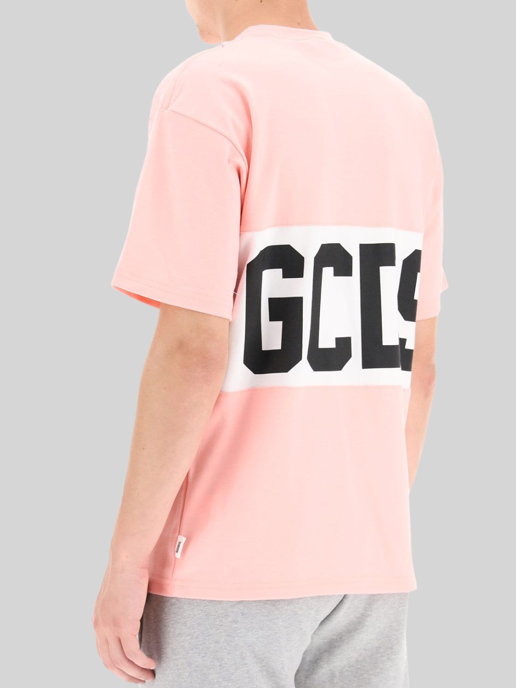 GCDS Stamp Pink tričko Veľkosť: XL – Obrázok 3
