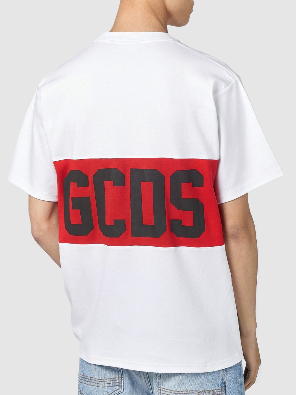 GCDS Stamp White tričko Veľkosť: L – Obrázok 3