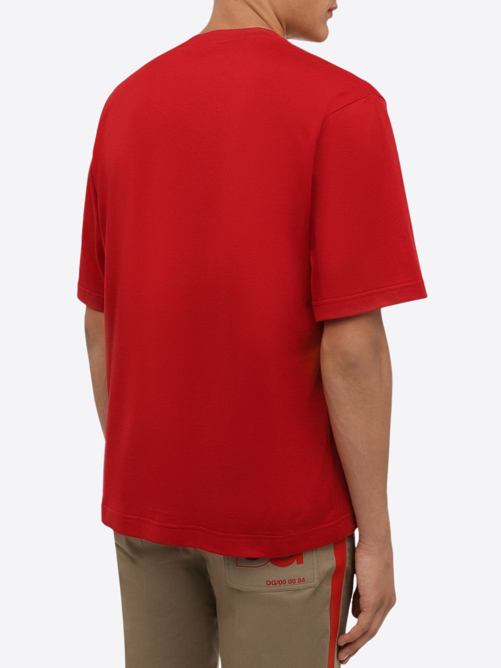 DOLCE & GABBANA DG Red tričko Veľkosť: S – Obrázok 3