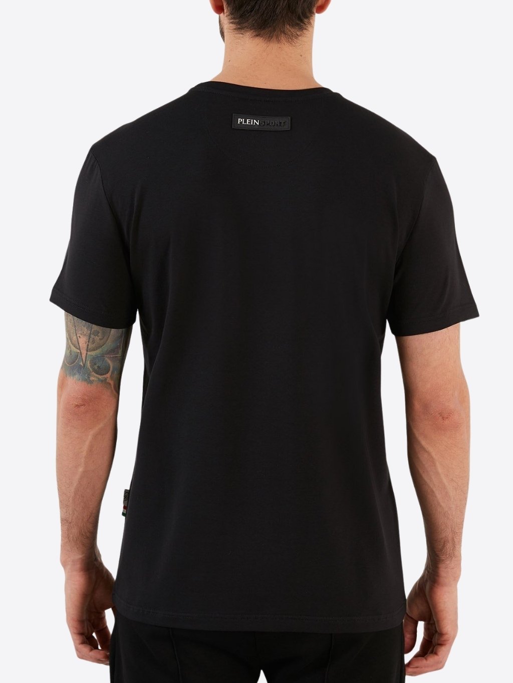 PLEIN SPORT Marked Black tričko Veľkosť: M – Obrázok 4