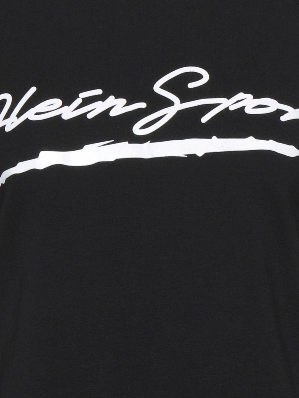 PLEIN SPORT Sign Black tričko Veľkosť: L – Obrázok 4