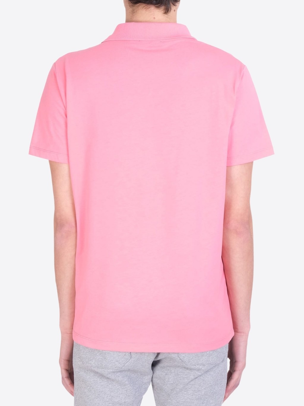 BALMAIN Paris Wingtip Pink polo tričko Veľkosť: M – Obrázok 4
