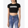 dsquared2 mirror black crop tricko (2)