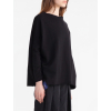vdr pastel black oversize mikina (2)