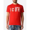 dsquared2 icon spray red tricko (2)