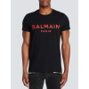 balmain paris logo black tricko (2)