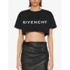 givenchy logo black crop tricko (2)