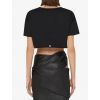 givenchy logo black crop tricko (4)