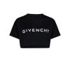 givenchy logo black crop tricko (1)