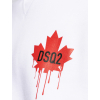 dsquared2 maple leaf white mikina (4)