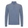 BILLIONAIRE Half Zip Blue sveter