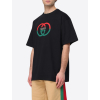 gucci interlocking g black tricko (3)