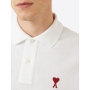 ami paris coeur white polo tricko (4)