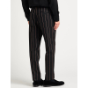 dolce gabbana pinstriped black nohavice 2 (3)