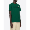 moncler flocked logo green tricko (2)