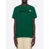 moncler flocked logo green tricko (1)