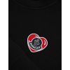 moncler heart logo black mikina (4)