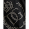 dolce gabbana leaf logo black mikina (1)