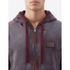 dolce gabbana worn effect burgundy mikina (1)