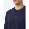 dolce gabbana logo 3d dark blue mikina (5)