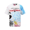 dolce gabbana graffiti white tricko (1)