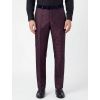 dolce gabbana jacquard burgundy nohavice (2)