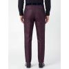 dolce gabbana jacquard burgundy nohavice (4)