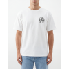 cor leonis circle crest white tricko (2)
