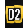 DSQUARED2 D2 black panske tričko (2)