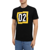 DSQUARED2 D2 black panske tričko (4)