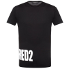 dsquared2 logo black panske tricko2
