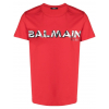 balmain paris logo red tricko 2 (3)