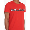 balmain paris logo red tricko 2 (4)
