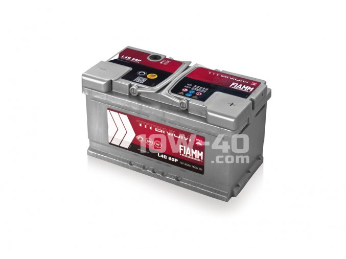 Autobaterie FIAMM Titanium Pro 85Ah 12V 760A