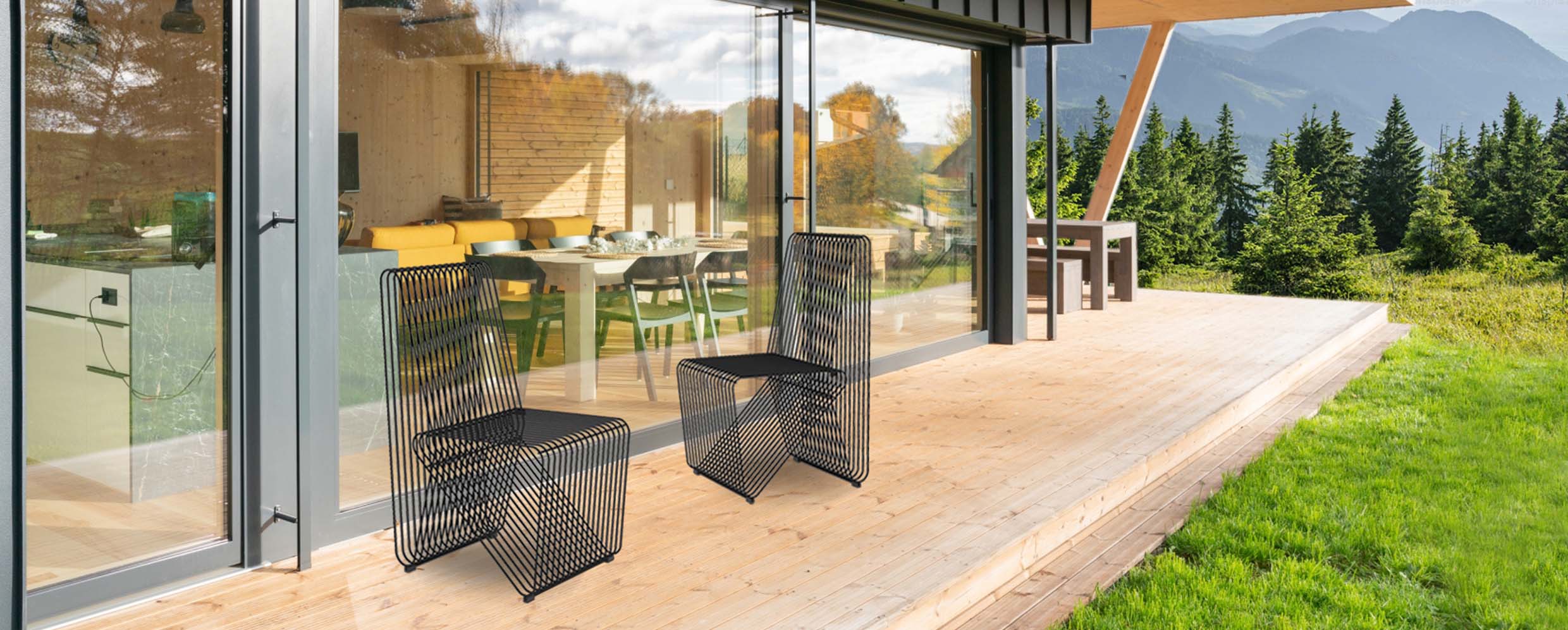 zahradní designové židle