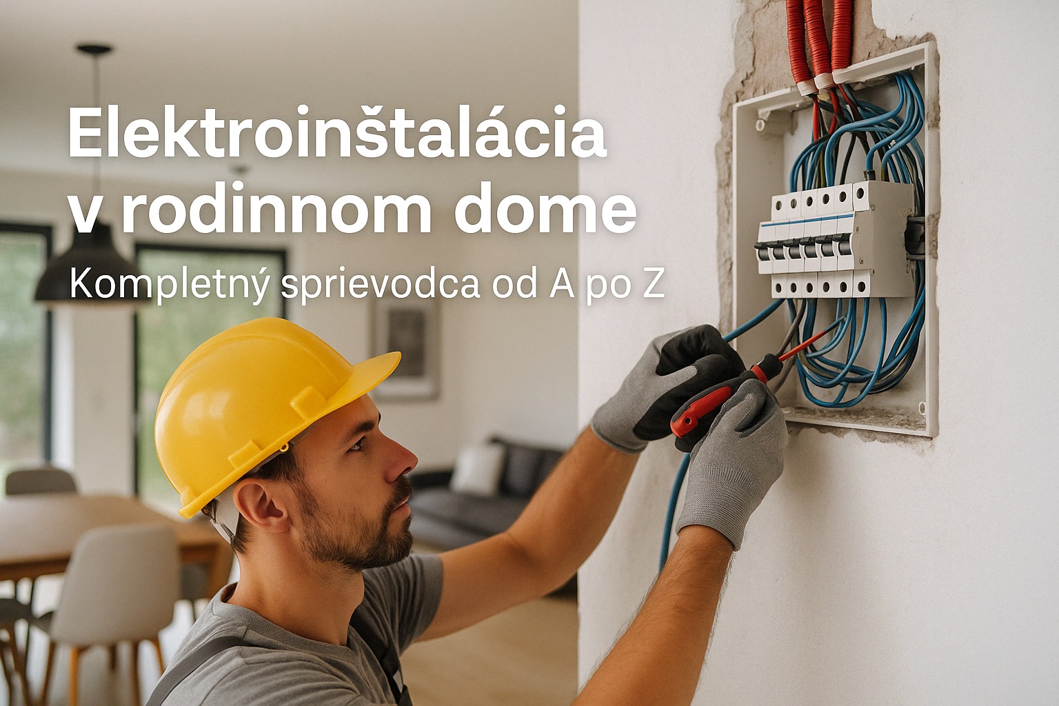 Elektroinštalácia v rodinnom dome: Základný sprievodca od A po Z