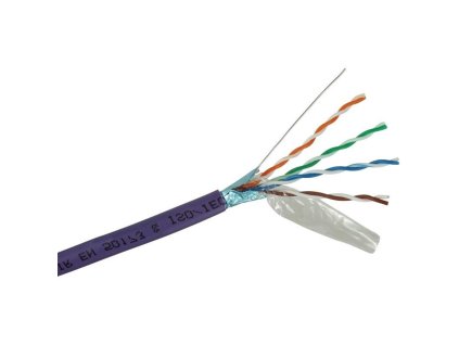 Dátový kábel FTP Cat.5e AWG24 LSOH 100 MHz – pevný, 27655147