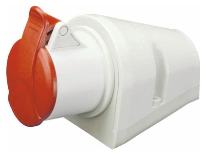 Zásuvka nástenná IZN3243 400V 32A 4P IP44