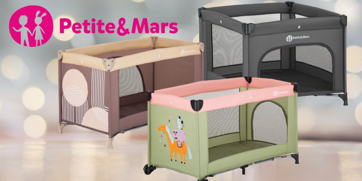 Nové farby cestovných postieľok Petite&Mars