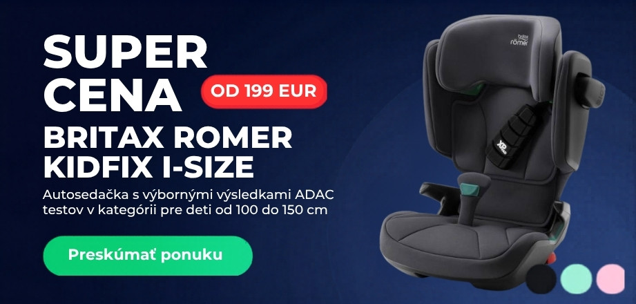 Akcia na autosedačky Britax-Romer Kidfix i-Size