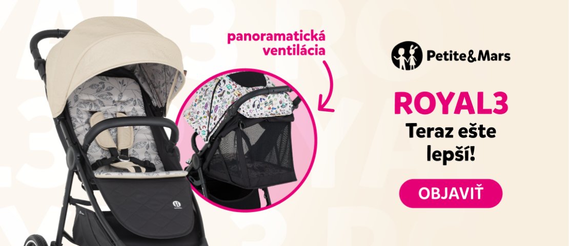 nová generácia kočíka petite&mars royal3