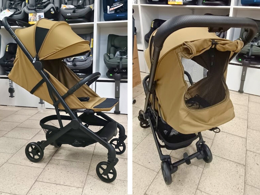 cestovny kocik zopa jet - polohovanie do lahu a vetracie otvory striešky