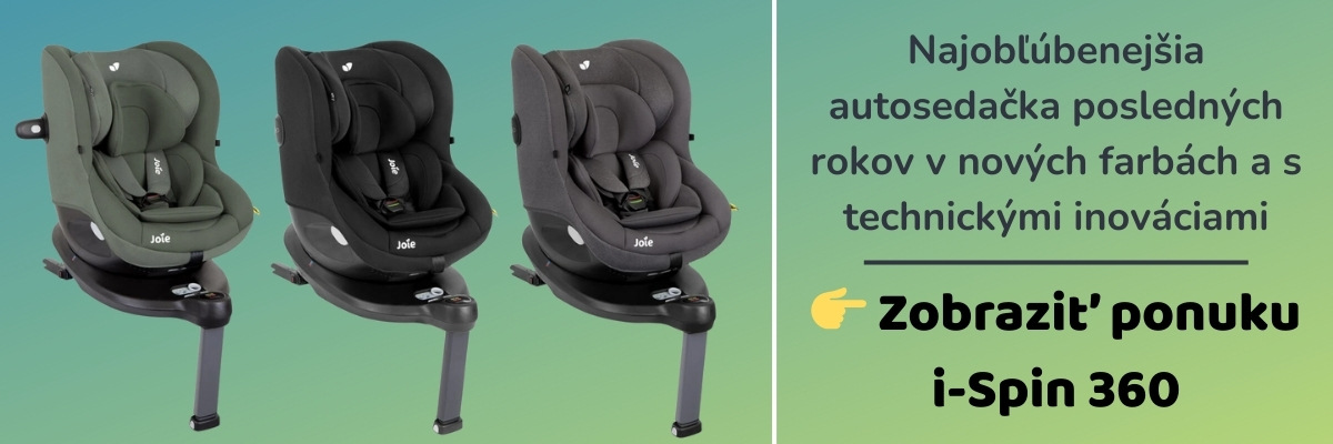 joie-i-spin 360 v nových farbách poťahov