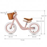 Odrážadlo Kinderkraft Rapid2 Pink