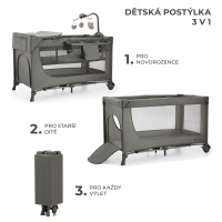 Cestovná postieľka Kinderkraft Joy 2 3v1