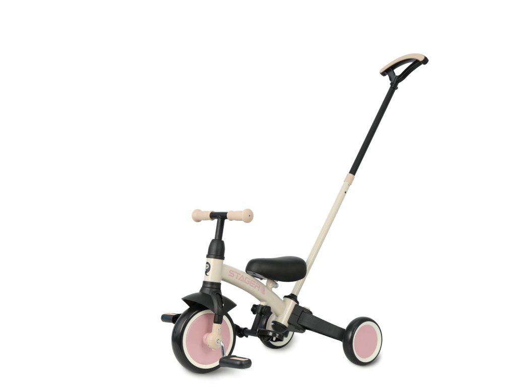 Milly Mally trojkolka Stager 3v1 ružová