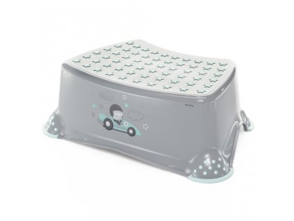 Zopa stupienok k WC - umývadlu Racer Grey - Mint