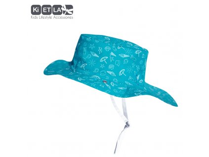KiETLA obojstranný klobúk Swimming pool | 47-49 cm