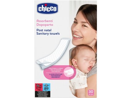 CHICCO Vložky popôrodné 30 ks 8003670666271